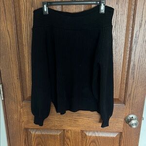 Elegant Black Women's Sweater